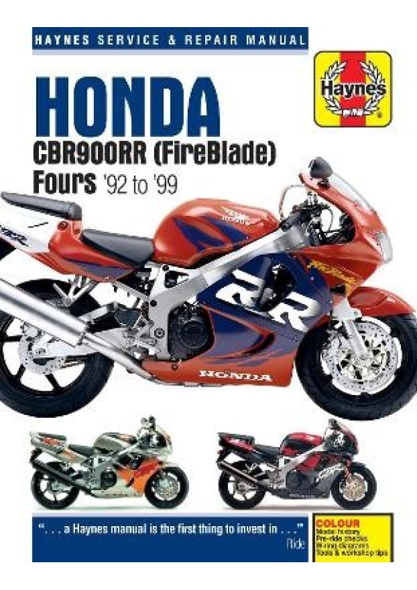 Honda CBR900RR FireBlade (92 - 99) Haynes Repair Manual Haynes Publishing Group