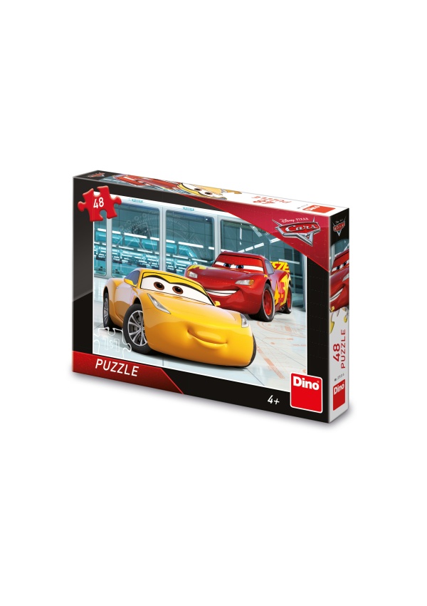 Puzzle Cars 3: Příprava 48 dílků DINO