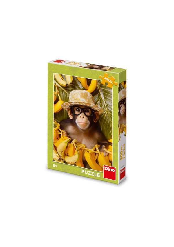 Puzzle Šimpanz 300 xl dílků DINO