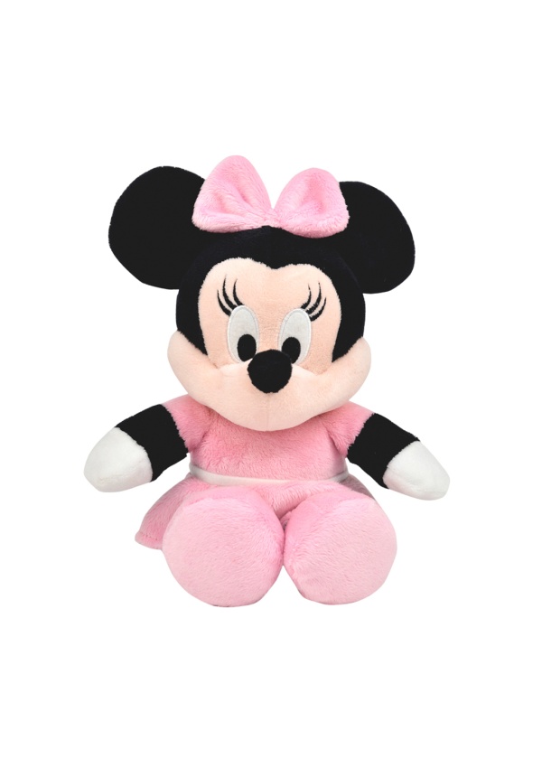 Plyšák Minnie v růžovém 25 cm DINO