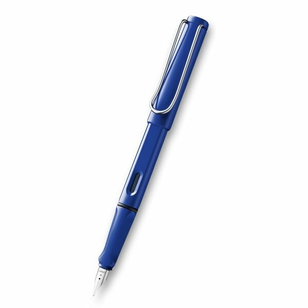 Lamy Safari Shiny Blue plnicí pero hrot LH LAMY