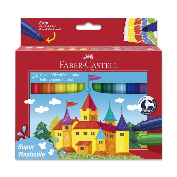 Fixy Faber-Castell Jumbo 24 barev Faber-Castell