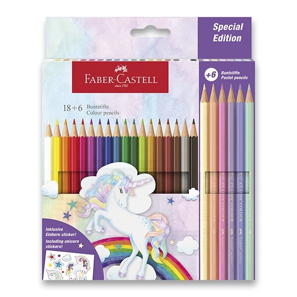 Pastelky Faber-Castell Classic Colour Unicorn 24 barev Faber-Castell