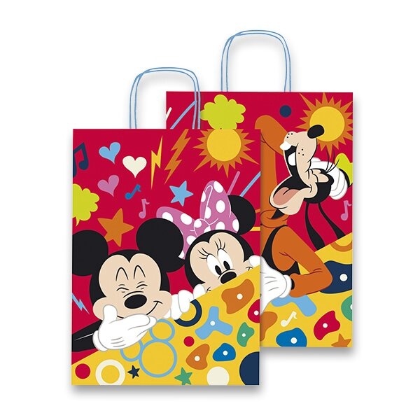 Dárková taška Sadoch Disney Mickey různé rozměry 160 x 80 x 210 mm Sadoch