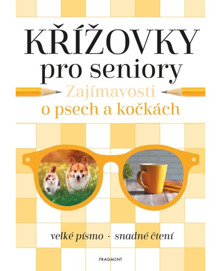 Křížovky pro seniory – Zajímavosti o psech a kočkách Fragment