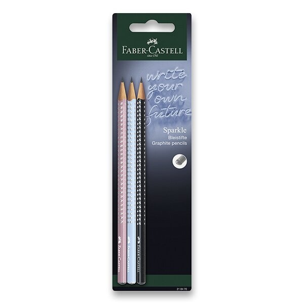 Grafitová tužka Faber-Castell Sparkle 3 ks Faber-Castell