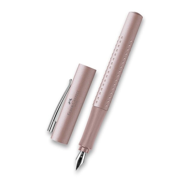 Faber-Castell Grip 2011 Pale Rose plnicí pero hrot M Faber-Castell