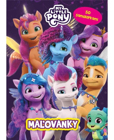 My Little Pony - Maľovanky so samolepkami Alicanto