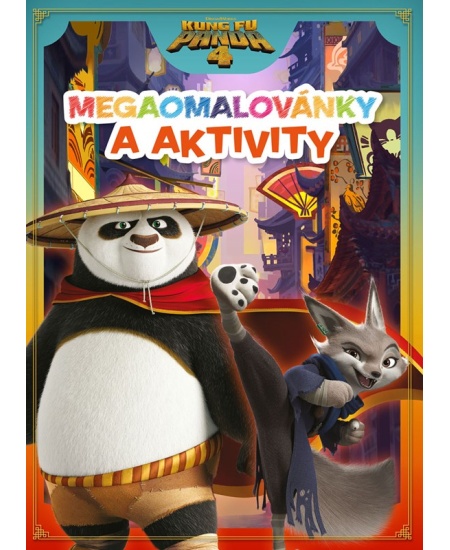 Kung Fu Panda 4 - Mega omalovánky a aktivity Alicanto