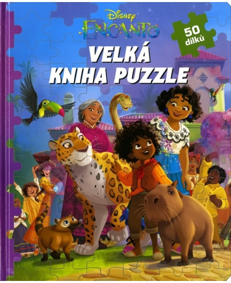 Encanto - Velká kniha puzzle Alicanto