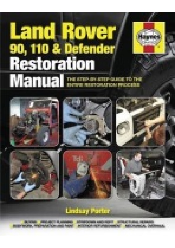 Land Rover 90, 110 a Defender Restoration Manual, Step-by-step guidance for owners and restorers Haynes Publishing Group