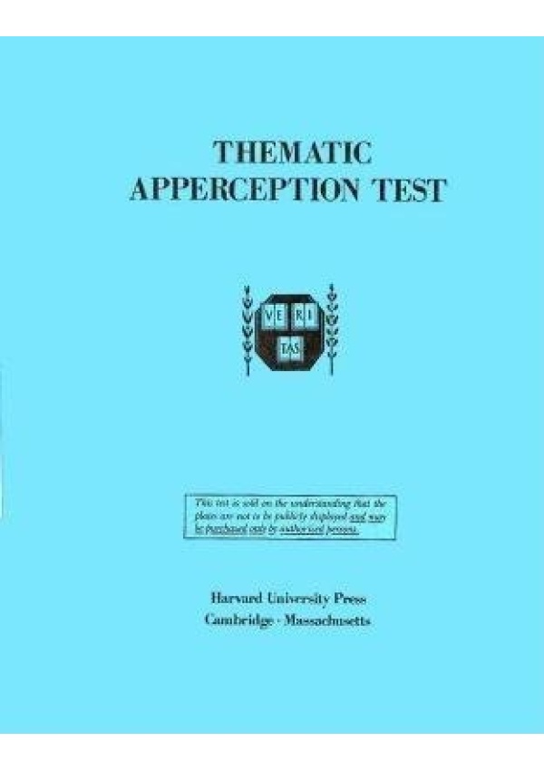 Thematic Apperception Test Harvard University Press