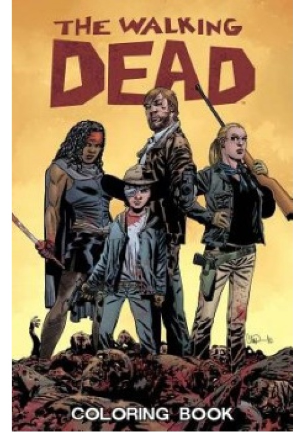 Walking Dead Coloring Book Image Comics