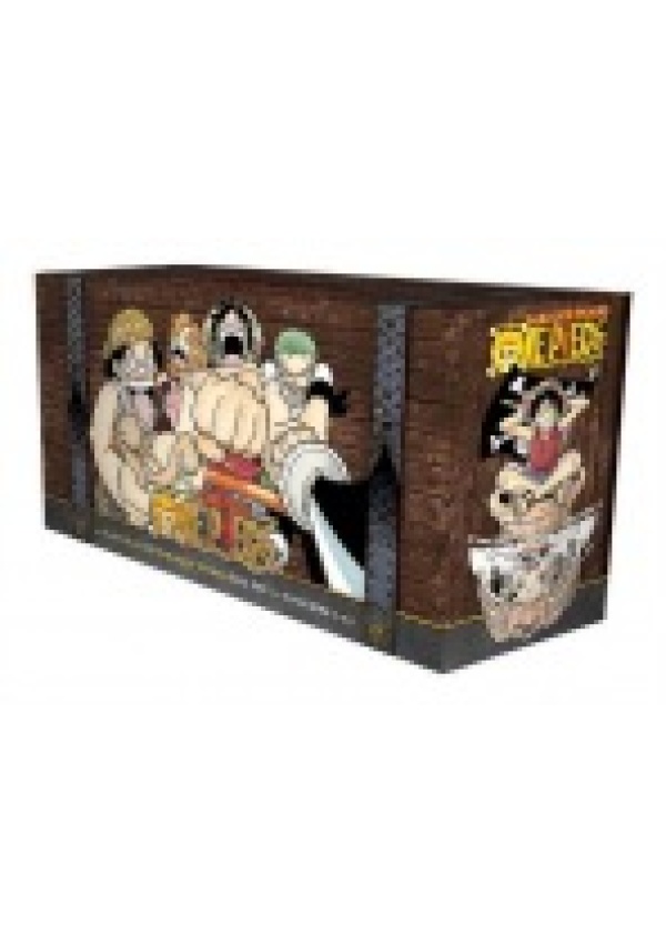 One Piece Box Set 1: East Blue and Baroque Works, Volumes 1-23 with Premium Viz Media, Subs. of Shogakukan Inc