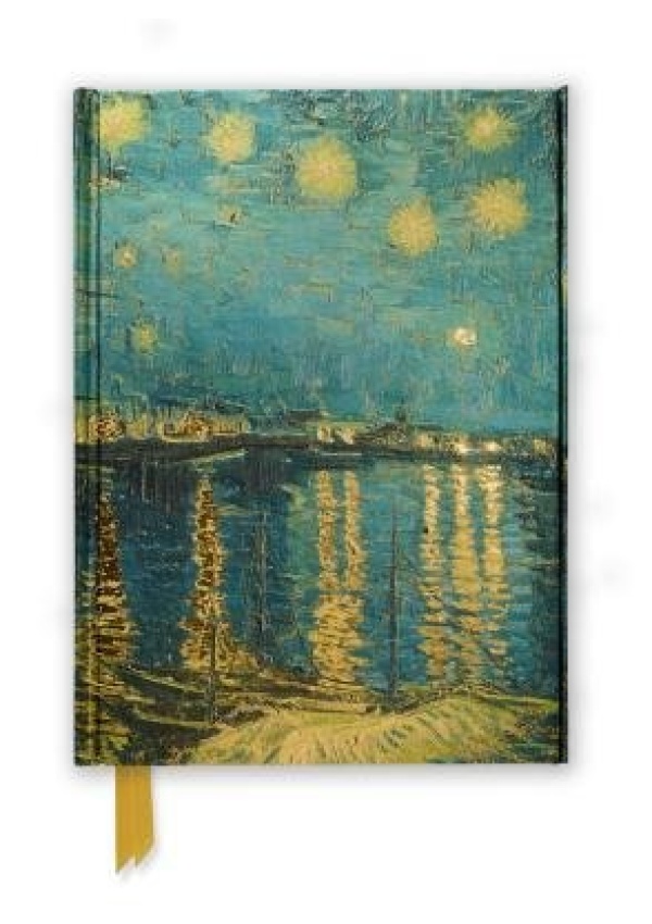 Vincent van Gogh: Starry Night over the Rhone (Foiled Journal) Flame Tree Publishing