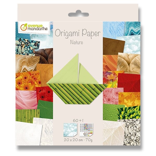 Sada papírů Clairefontaine Origami Příroda Clairefontaine