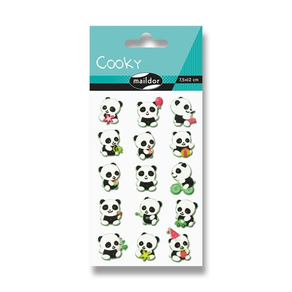 Samolepky Maildor 3D Cooky Panda Maildor