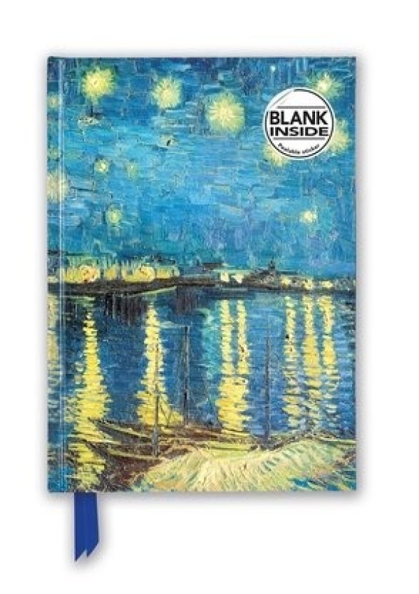 Vincent van Gogh: Starry Night over the Rhone (Foiled Blank Journal) Flame Tree Publishing