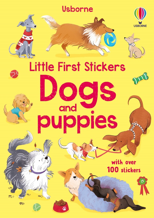 Little First Stickers Dogs and Puppies Usborne Publishing