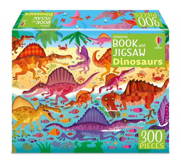 Usborne Book and Jigsaw Dinosaurs Usborne Publishing