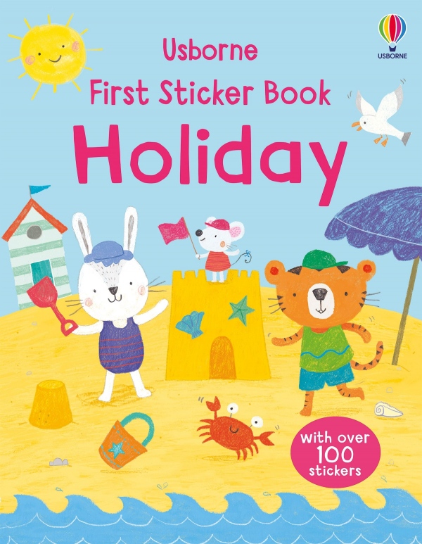 First Sticker Book Holiday Usborne Publishing