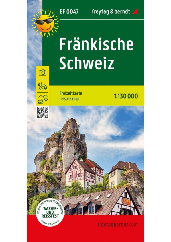 Francké Švýcarsko 1:130 000 / mapa volného času FREYTAG-BERNDT, spol. s r.o.