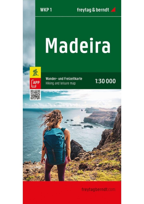 Madeira 1:30 000 / turistická a rekreační mapa FREYTAG-BERNDT, spol. s r.o.