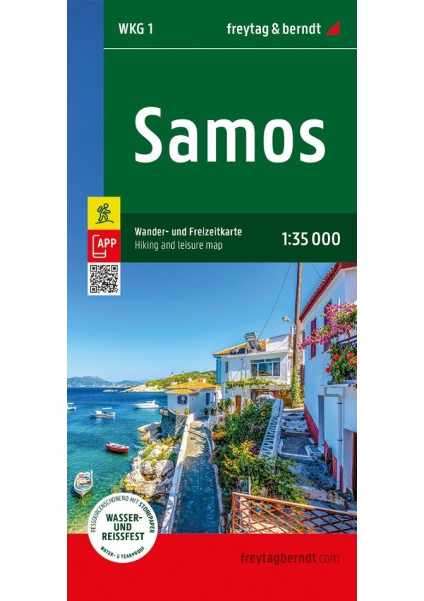 Samos 1:35 000 / turistická a rekreační mapa FREYTAG-BERNDT, spol. s r.o.