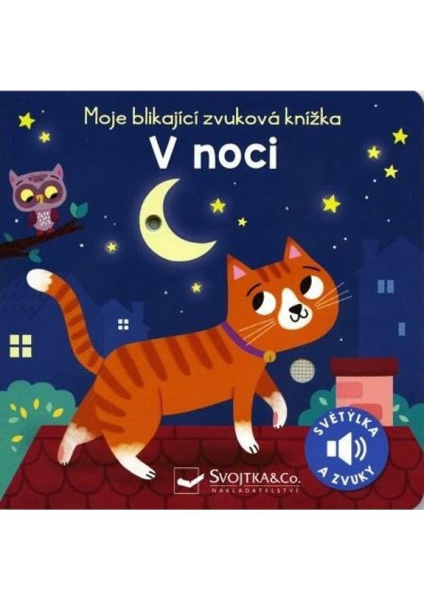 Moje blikající zvuková knížka V noci Svojtka & Co. s. r. o.