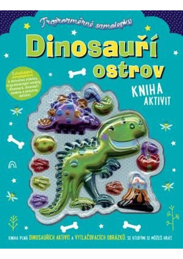 Trojrozměrné samolepky Dinosauří ostrov Svojtka & Co. s. r. o.