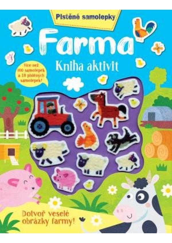 Plstěné samolepky - Farma - kniha aktivit Svojtka & Co. s. r. o.