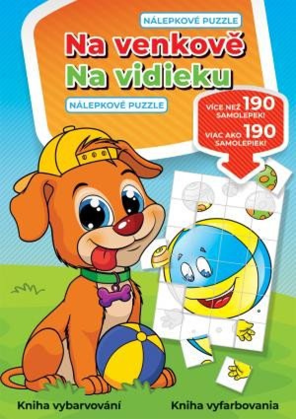 Na venkově - Nálepkové puzzle / Na vidieku - Nálepkové puzzle Svojtka & Co. s. r. o.