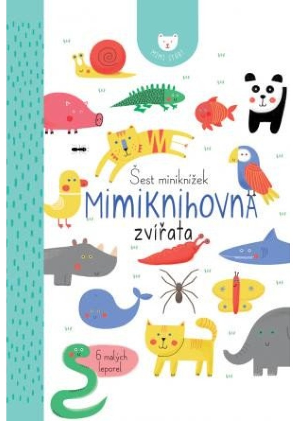 6 miniknížek - Mimiknihovna zvířata Svojtka & Co. s. r. o.