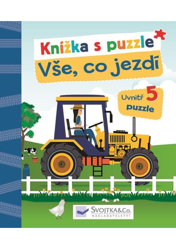 Vše, co jezdí - Knížka s puzzle Svojtka & Co. s. r. o.