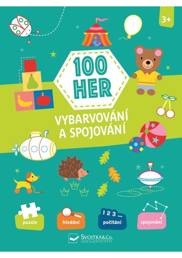 100 her - Vybarvování a spojování 3+ Svojtka & Co. s. r. o.