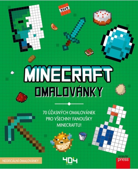 Omalovánky Minecraft Computer Press