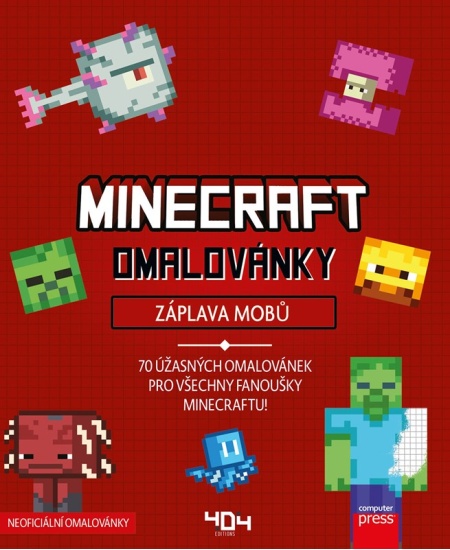 Omalovánky Minecraft – Záplava mobů Computer Press