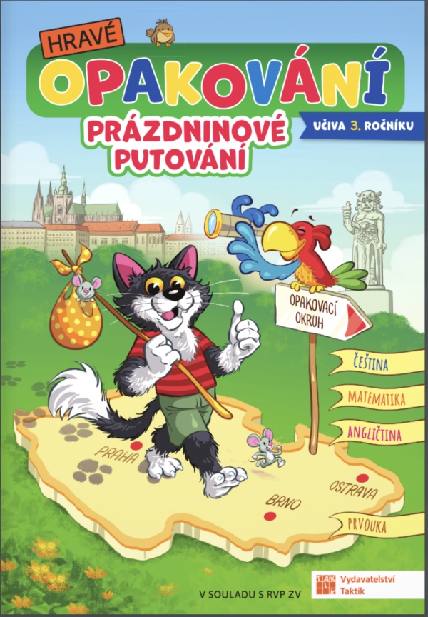 Hravé opakování učiva 3. třídy: Prázdninové putování TAKTIK International, s.r.o