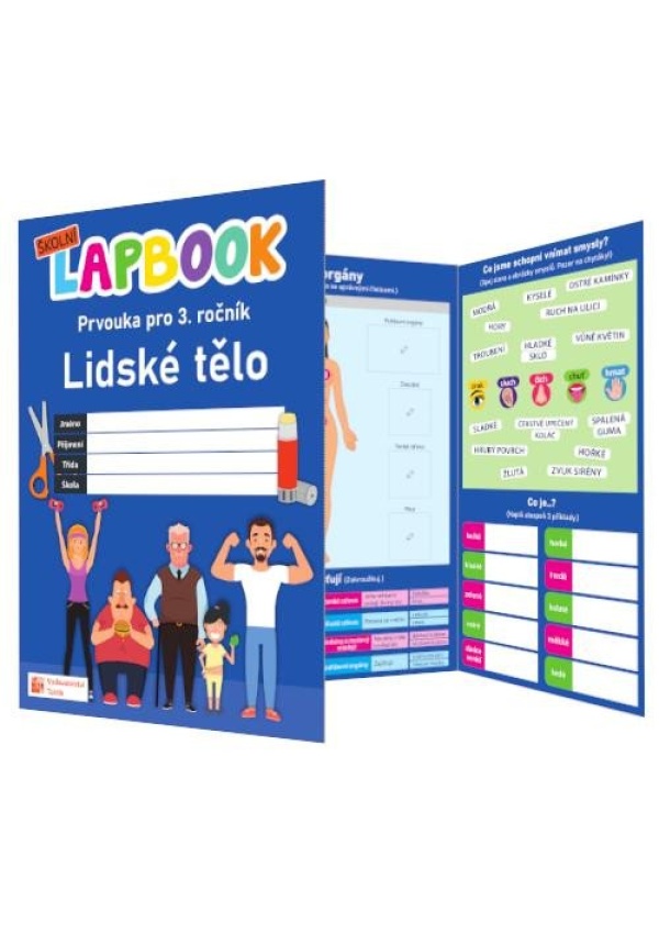 Školní lapbook: Lidské tělo 3. ročník TAKTIK International s.r.o., organizační složka