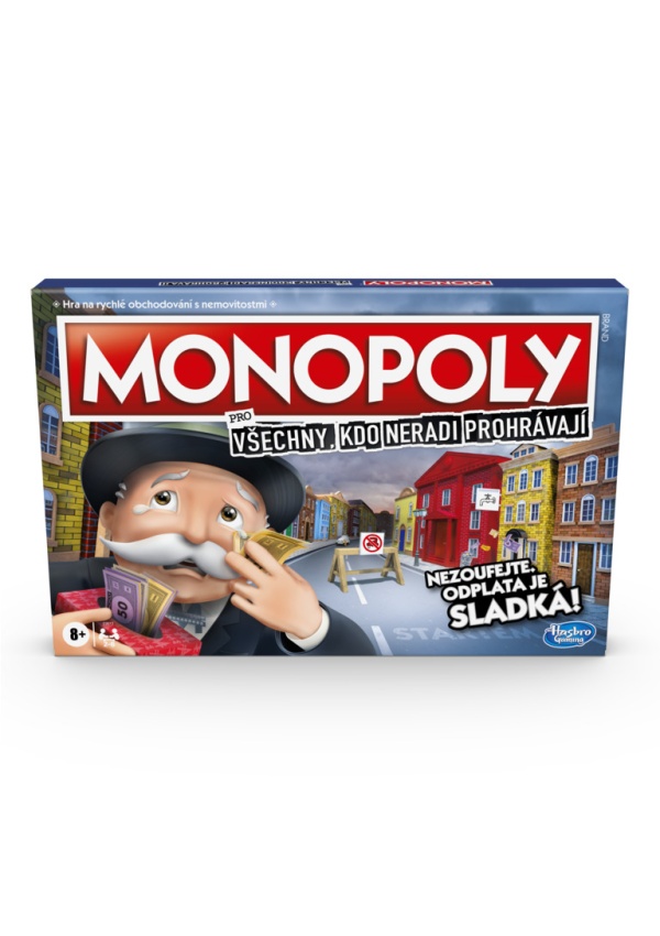 Monopoly pro všechny, kdo neradi prohrávají CZ verze Hasbro