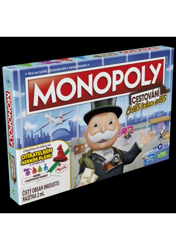 MONOPOLY CESTA KOLEM SVĚTA CZ VERZE Hasbro