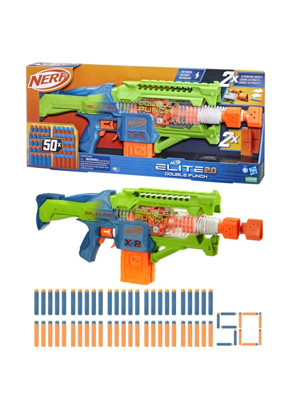 NERF ELITE 2.0 DOUBLE PUNCH Hasbro