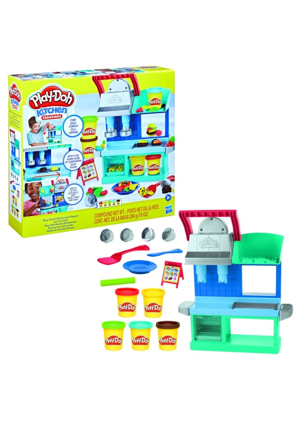 PLAY-DOH RESTAURACE VYTÍŽENÉHO ŠÉFKUCHAŘE Hasbro