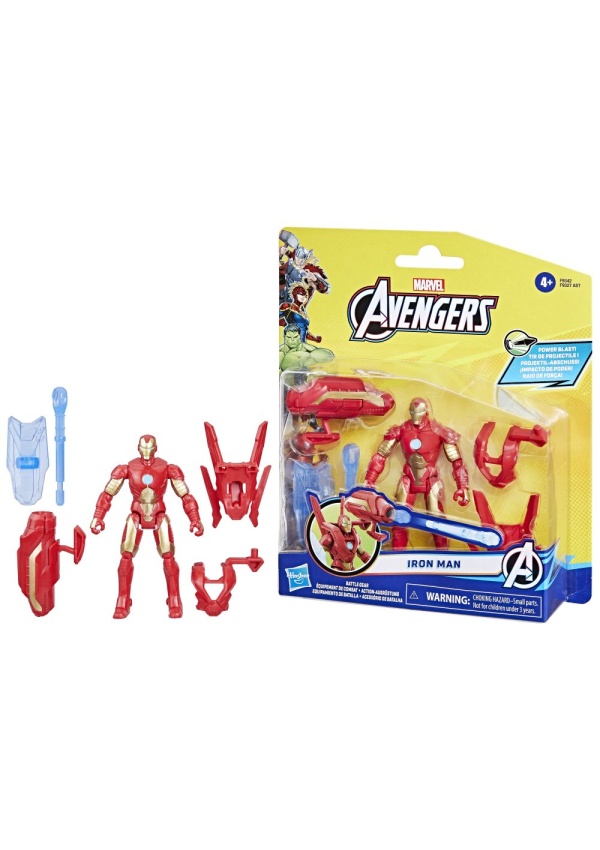 AVENGERS BATTLE GEAR IRON MAN FIGURKA Hasbro