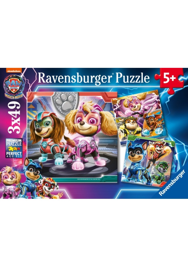 Tlapková patrola ve velkofilmu 3x49 dílků Ravensburger