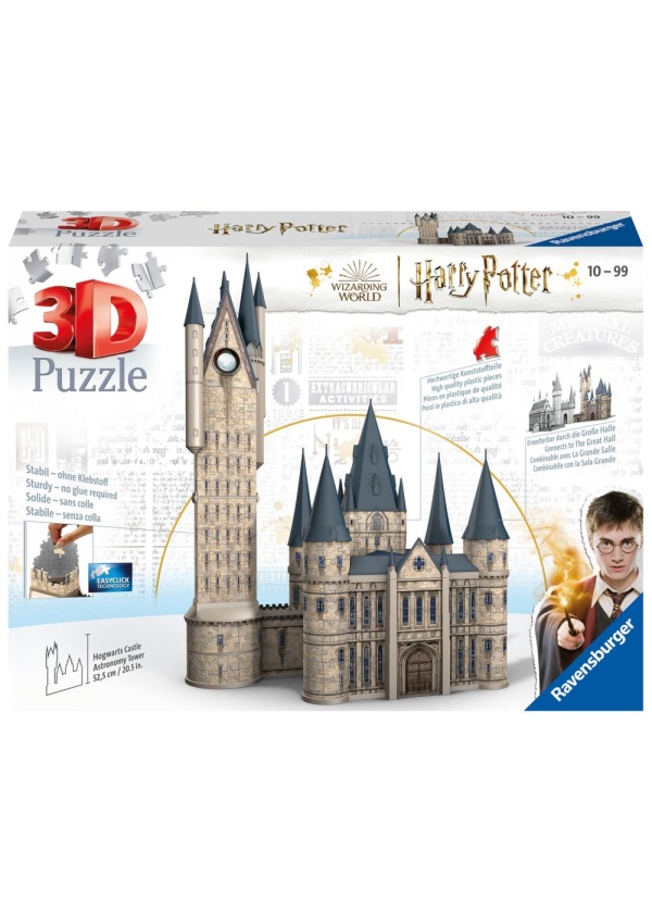 Harry Potter: Bradavický hrad - Astronomická věž 540 dílků Ravensburger