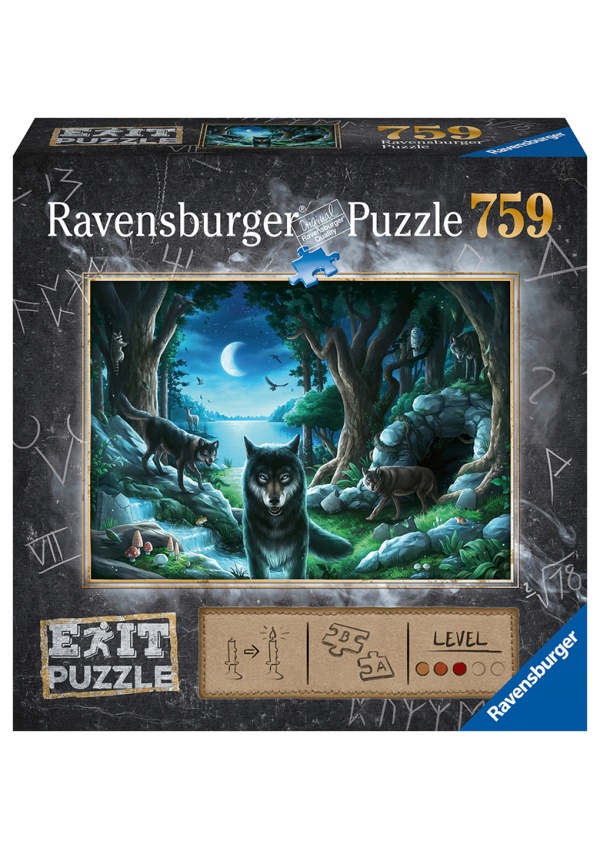 Exit Puzzle: Vlk 759 dílků Ravensburger