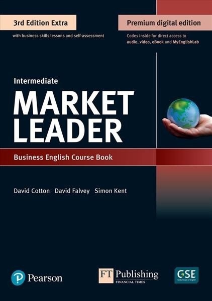 Market Leader Intermediate Student´s Book with eBook, QR, MyLab and DVD Pack, Extra, 3rd Edition Edu-Ksiazka Sp. S.o.o.