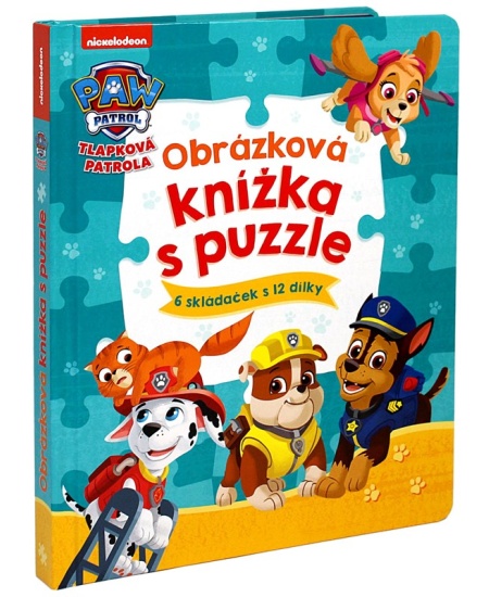 Tlapková patrola - Obrázková knížka s puzzle Alicanto