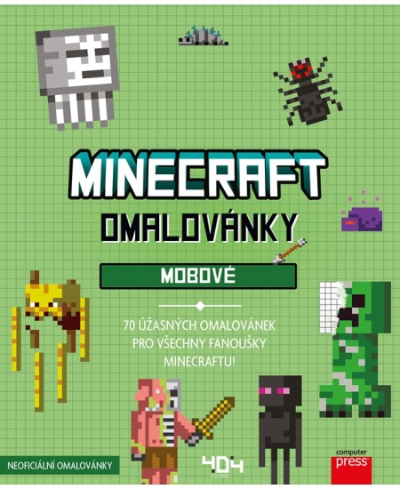 Omalovánky Minecraft - Mobové Computer Press